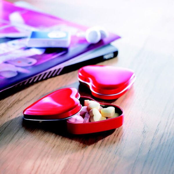 Caja corazón con caramelos LOVEMINT - Imagen 5