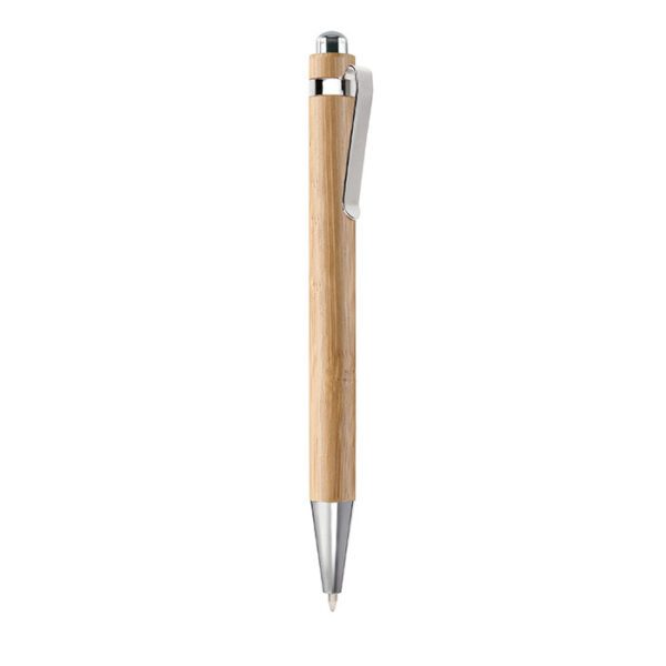 Bolígrafo automático de bambú SUMATRA - Imagen 2