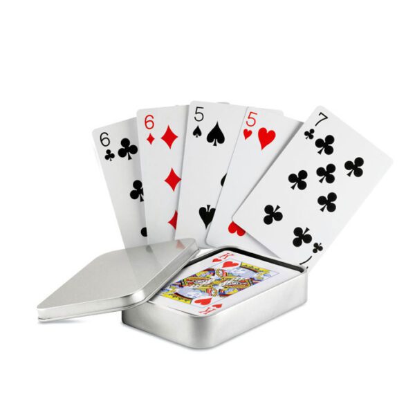 Juego de cartas caja metal AMIGO - Imagen 2