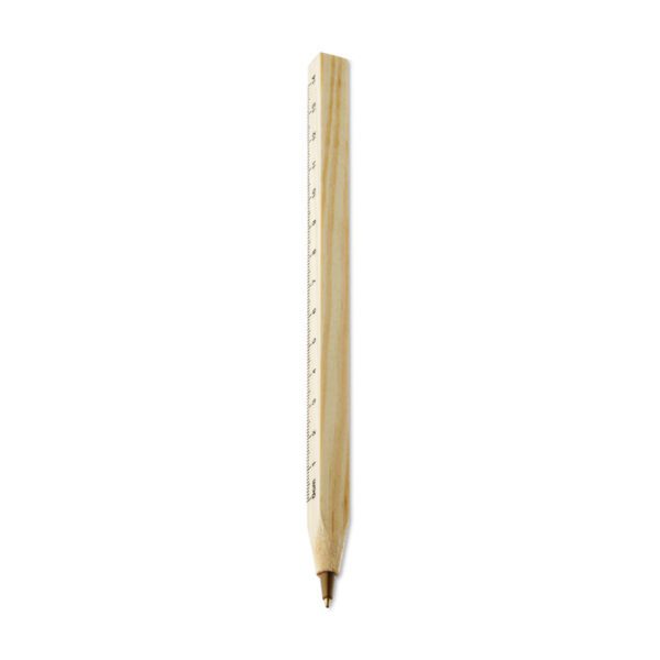 Bolígrafo con regla WOODAVE - Imagen 3