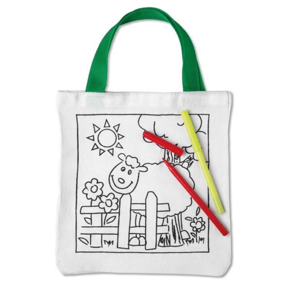Bolsa para colorear de algodón MATEUSZ - Imagen 3