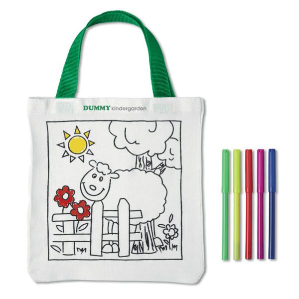 Bolsa para colorear de algodón MATEUSZ - Imagen 5