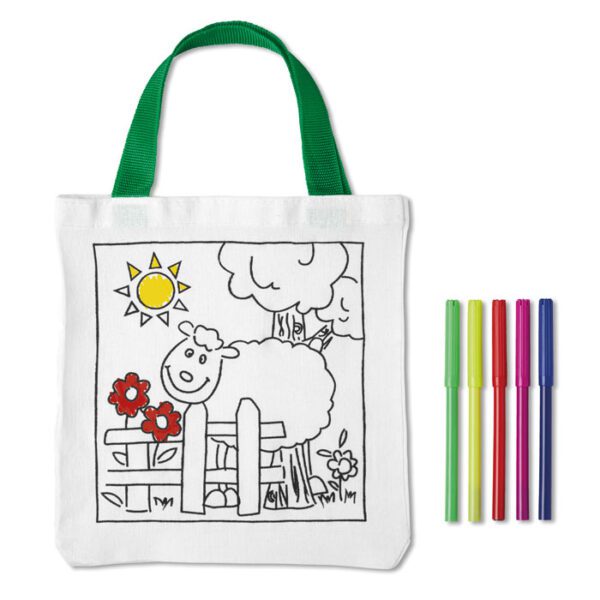 Bolsa para colorear de algodón MATEUSZ - Imagen 4