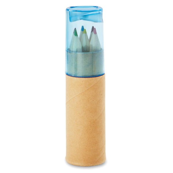 6 lápices de color en tubo PETIT LAMBUT - Imagen 2