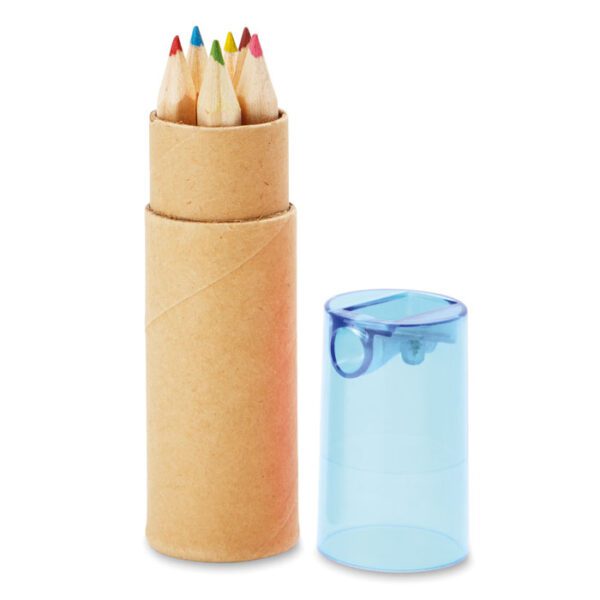 6 lápices de color en tubo PETIT LAMBUT - Imagen 3