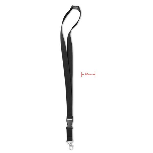 Lanyard con gancho metal 20 mm LANY - Imagen 2