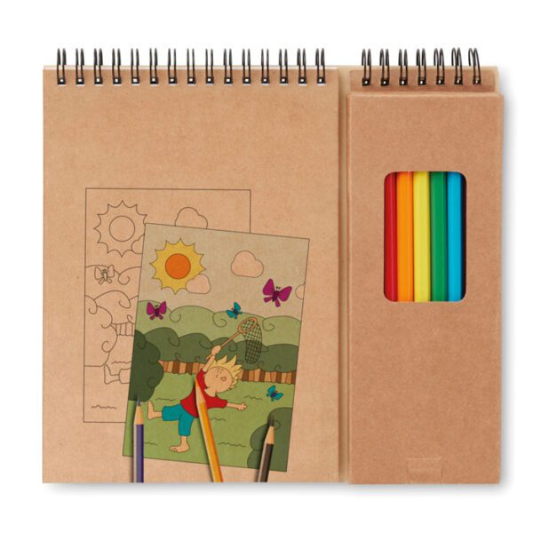 Set de lápices y cuaderno COLOPAD - Imagen 2