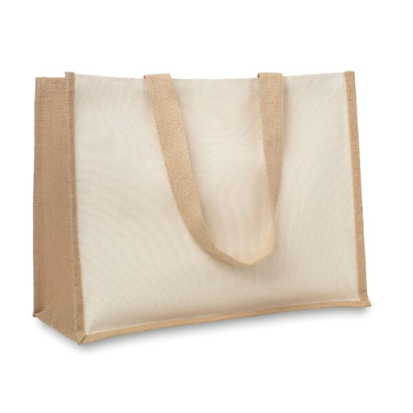 Bolsa de la compra yute y lona CAMPO DE FIORI - Imagen 2