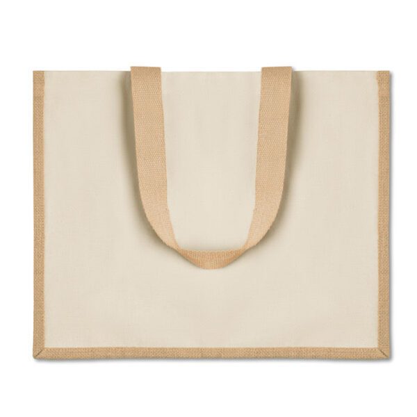 Bolsa de la compra yute y lona CAMPO DE FIORI - Imagen 4