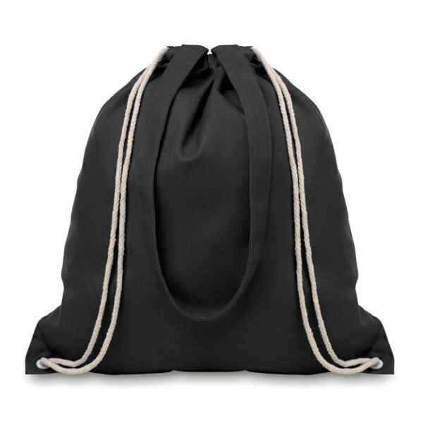 Mochila en canvas color y asas MOIRA - Imagen 2