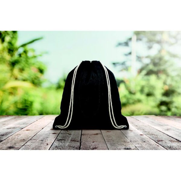 Mochila en canvas color y asas MOIRA - Imagen 5