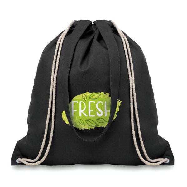Mochila en canvas color y asas MOIRA - Imagen 4