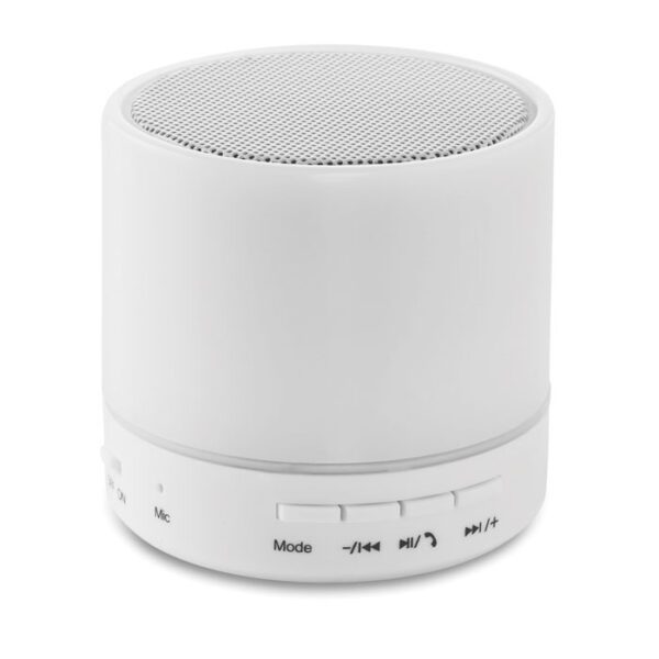 Altavoz circular inalámbrico ROUND WHITE - Imagen 2
