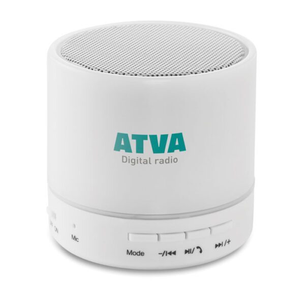 Altavoz circular inalámbrico ROUND WHITE - Imagen 6