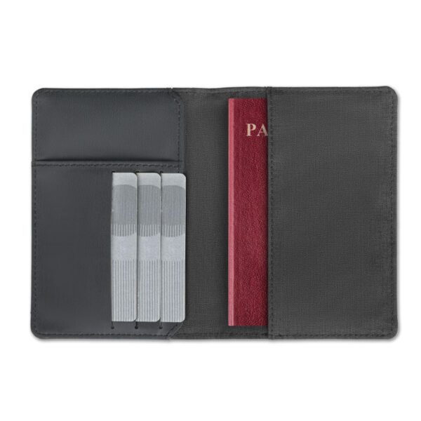 Porta pasaporte jaspeado SHIELDOC - Imagen 3