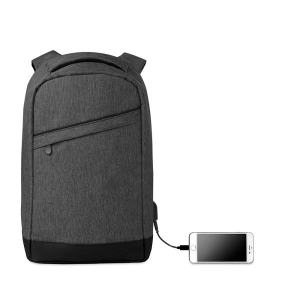 Mochila antirrobo jaspeada BERLIN - Imagen 3