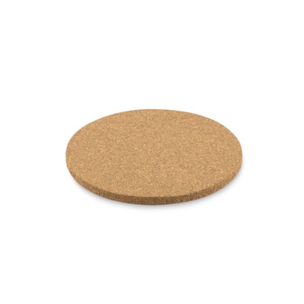 Posavasos de corcho redondo BIERPON - Imagen 3
