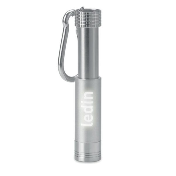 Llavero aluminio ABS con LED POP LIGHT - Imagen 2