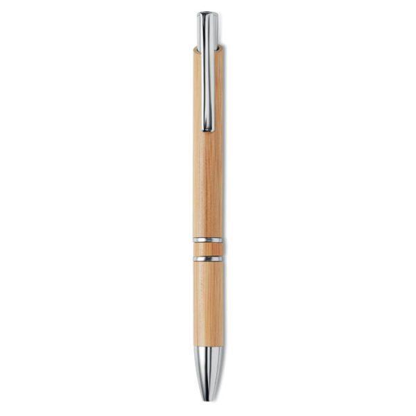 Bolígrafo pulsador bambú BERN BAMBOO - Imagen 2