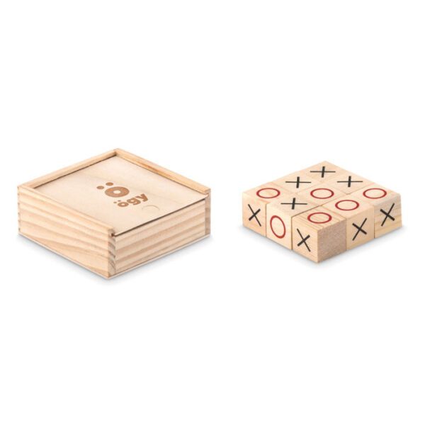 Juego tres en raya de madera TIC TAC TOE - Imagen 5