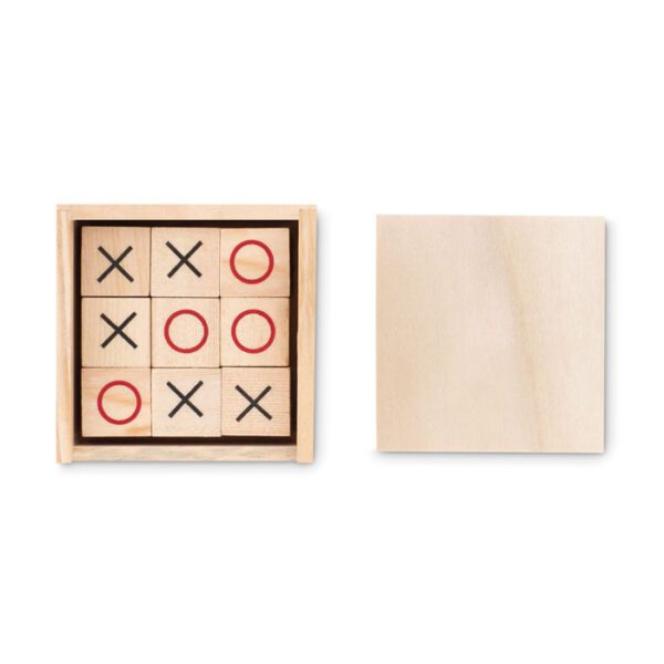 Juego tres en raya de madera TIC TAC TOE - Imagen 3