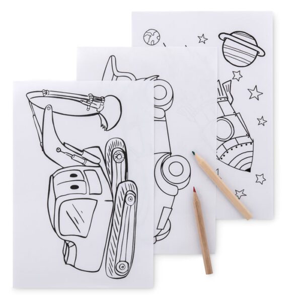Set de 6 lápices para colorear FOLDER2 GO - Imagen 5