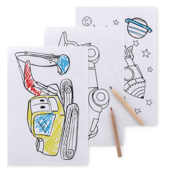 Set de 6 lápices para colorear FOLDER2 GO - Imagen 6
