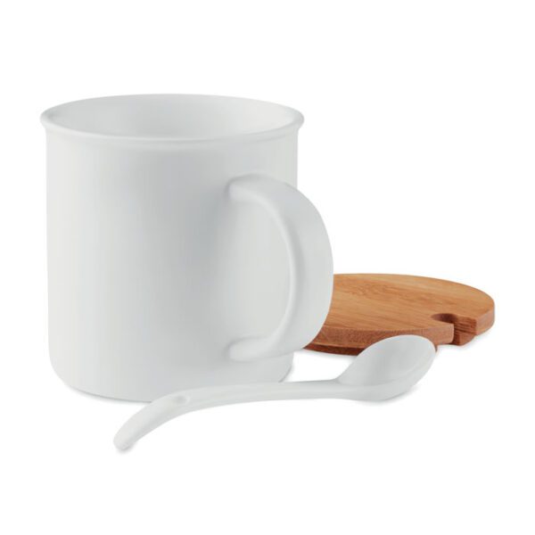 Taza de porcelana con tapa KENYA - Imagen 4