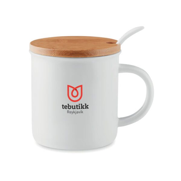 Taza de porcelana con tapa KENYA - Imagen 5