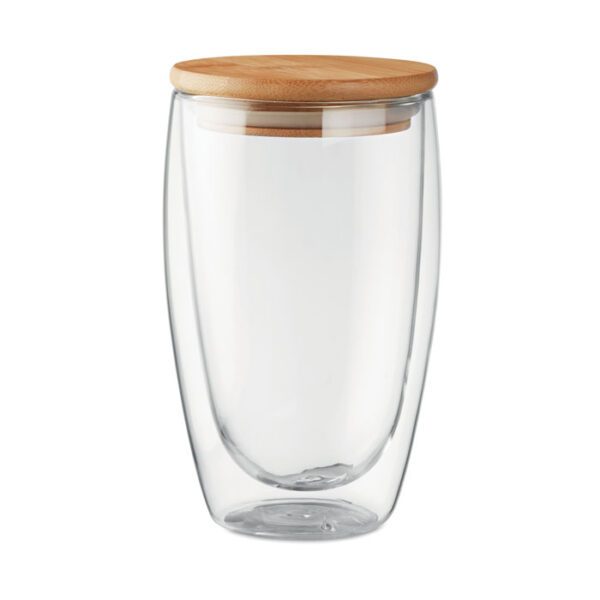 Vaso cristal doble capa 450 ml TIRANA LARGE - Imagen 2