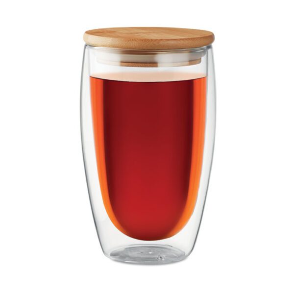 Vaso cristal doble capa 450 ml TIRANA LARGE - Imagen 3
