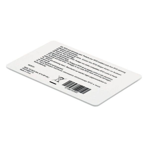 Tarjeta RFID CUSTOS - Imagen 3