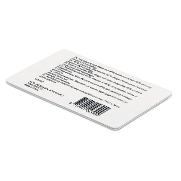 Tarjeta RFID bloqueo BLOCKING - Imagen 3