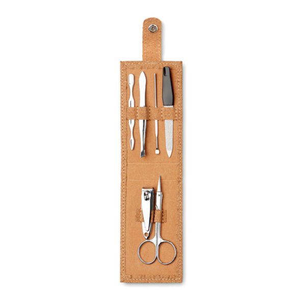 Set de manicura estuche corcho NAILKIT CORK - Imagen 2