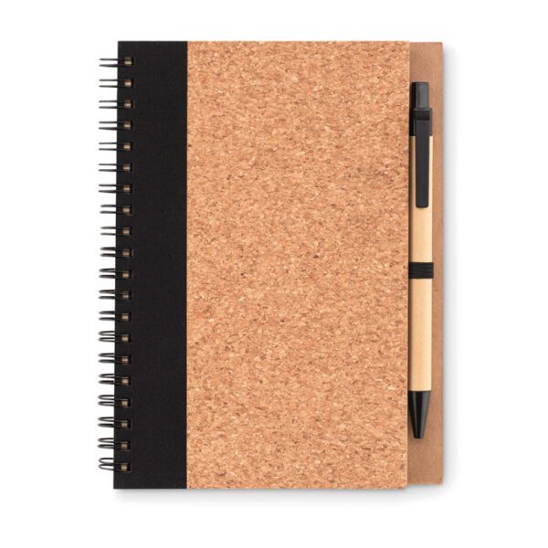 Libreta con bolígrafo tapa corc SONORA PLUSCORK - Imagen 2
