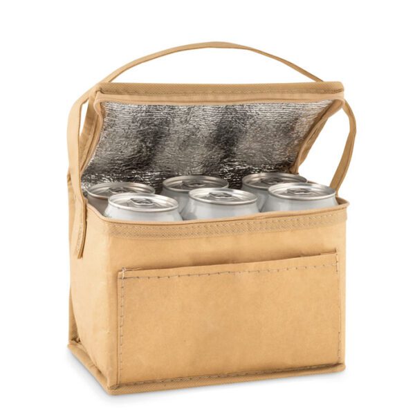 Bolsa nevera kraft 6 latas PAPERCOOL - Imagen 3