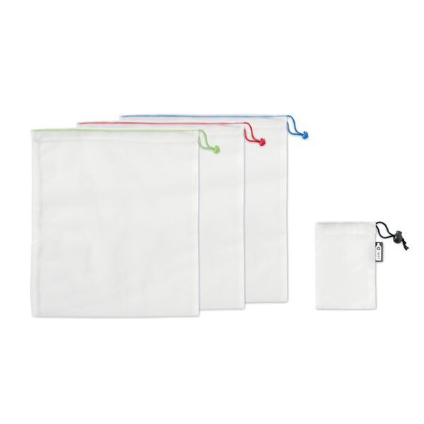 Set de 3 bolsas en RPET. VEGGIE SET RPET - Imagen 2