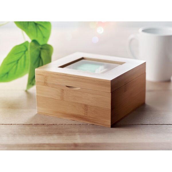 Caja de té de bambú CAMPO TEA - Imagen 7