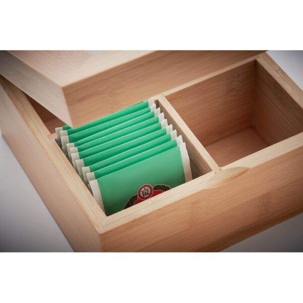 Caja de té de bambú CAMPO TEA - Imagen 8