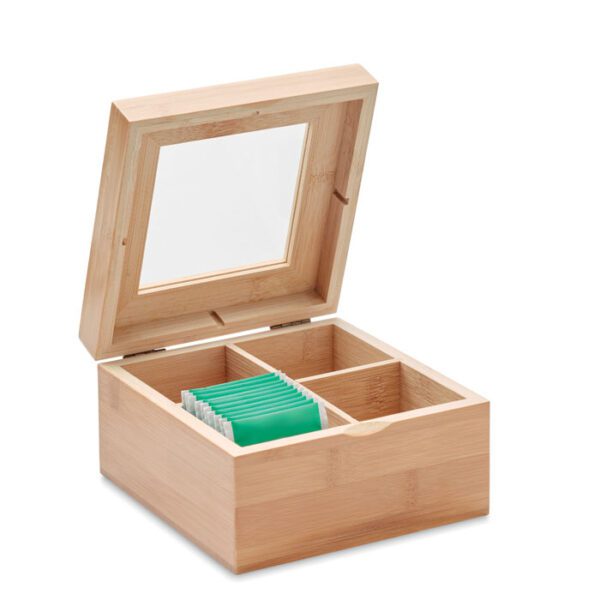 Caja de té de bambú CAMPO TEA - Imagen 5