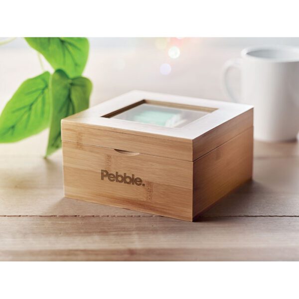 Caja de té de bambú CAMPO TEA - Imagen 6