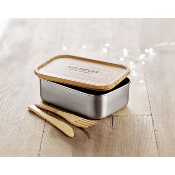 Fiambrera de acero inox.600 ml SAVANNA - Imagen 6