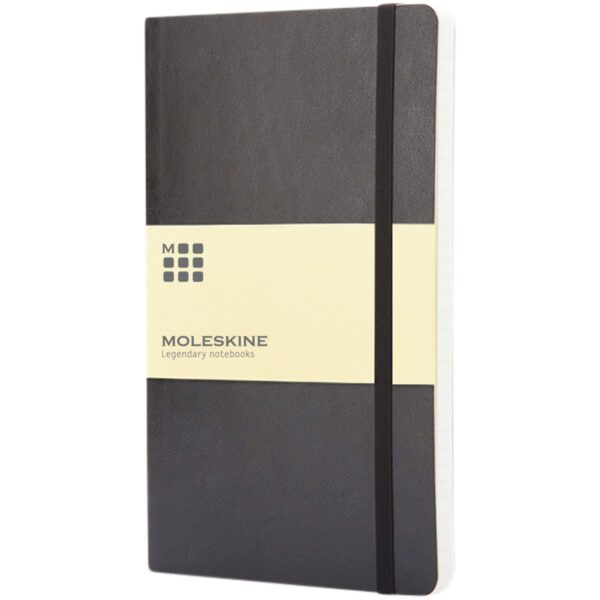 Libreta de tapa blanda L rayada "Classic"