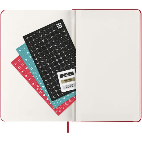 Agenda diaria de 12 meses con tapa dura "Moleskine" - Imagen 5