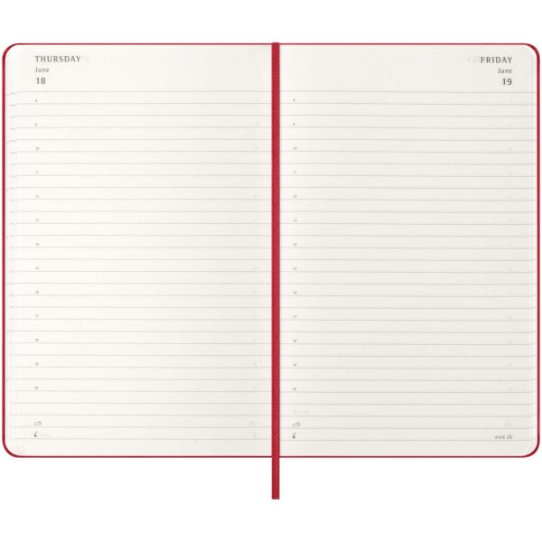 Agenda diaria de 12 meses con tapa dura "Moleskine" - Imagen 7