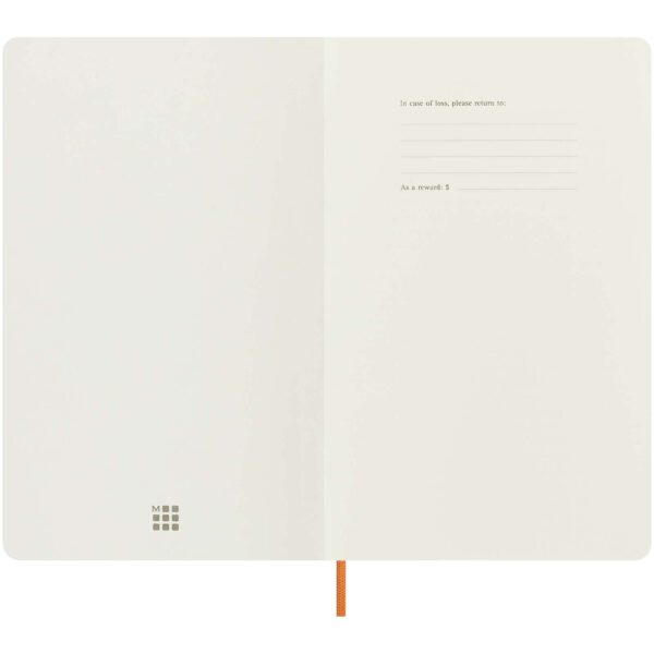 Libreta de tapa blanda L rayada "Moleskine Vegea Capri" - Imagen 5