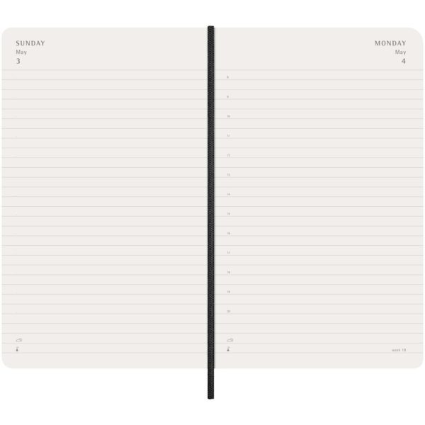 Agenda diaria de 12 meses con tapa blanda "Moleskine" - Imagen 6