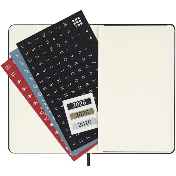 Agenda diaria de bolsillo de 12 meses con tapa dura "Moleskine" - Imagen 5