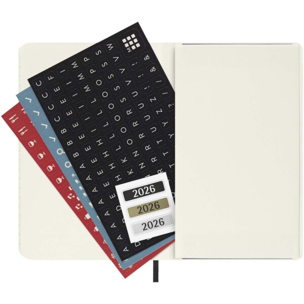 Agenda semanal de bolsillo de 12 meses con tapa blanda "Moleskine" - Imagen 5
