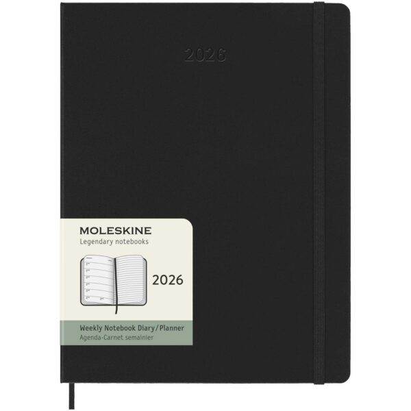 Agenda semanal XL de 12 meses con tapa dura "Moleskine" - Imagen 2